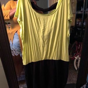 Neon bodycon dress